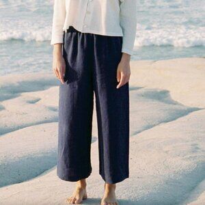 Harly Jae Aura Pants | Navy Denim | Sustainable